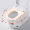 Smart Toilet with 85MM Wider Bidet Seat, Smart Toilet with Bidet Built in, Voice Control, Bubble Shield, AUTO Dual Flush