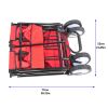 Garden Shopping Beach Cart folding wagon red