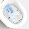 Smart Toilet with 85MM Wider Bidet Seat, Smart Toilet with Bidet Built in, Voice Control, Bubble Shield, AUTO Dual Flush