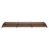 VEVOR Window Door Awning Canopy 38" x 117", UPF 50+ Polycarbonate Entry Door Outdoor Window Awning Exterior