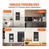 VEVOR 13"x25" No Tile Shower Niche 304 Stainless Steel, Wall-Inserted Niche Recessed Double Shelves